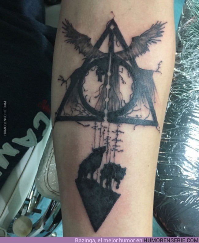 4850 - Tatuaje épico de Harry Potter