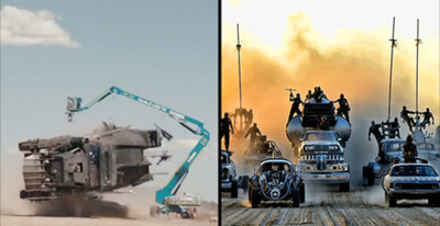 4919 - Mad Max sin ningún tipo de CGI es tan espectacular como con los efectos