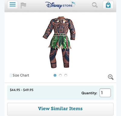 5281 - Disney se mete en un lío racial por culpa de un disfraz de Halloween