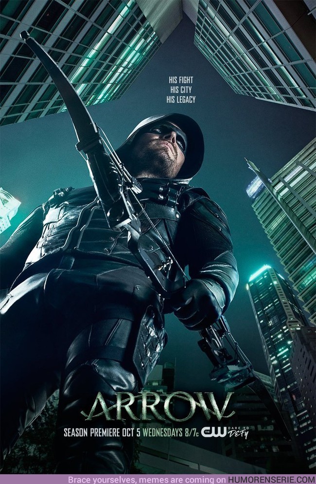 5342 - Primer póster de la 5ª temporada de Arrow