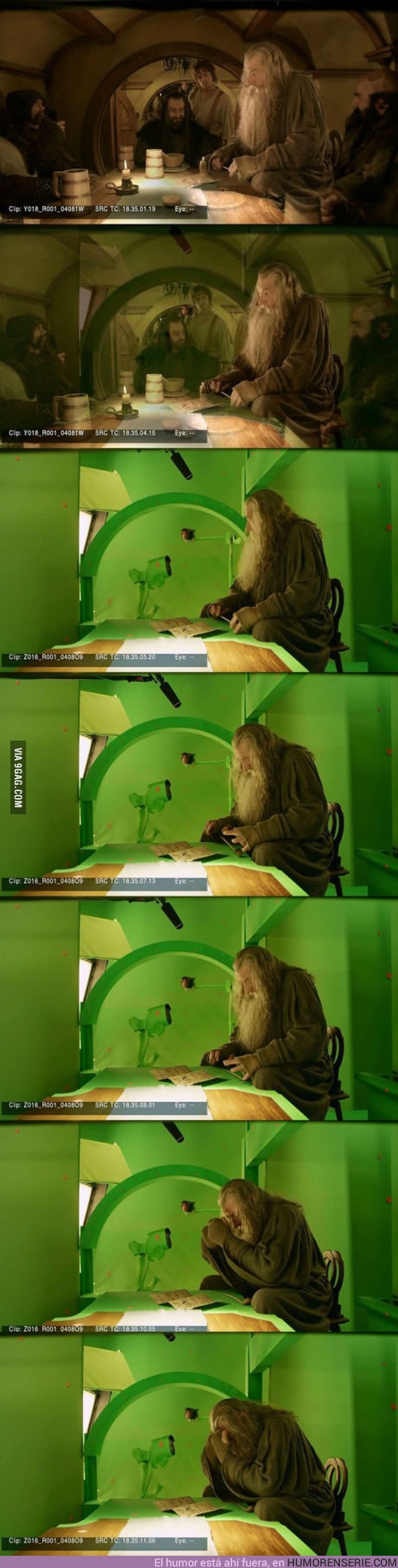 5760 - Gandalf cree que tiene amigos pero todo forma parte de su imaginación :(