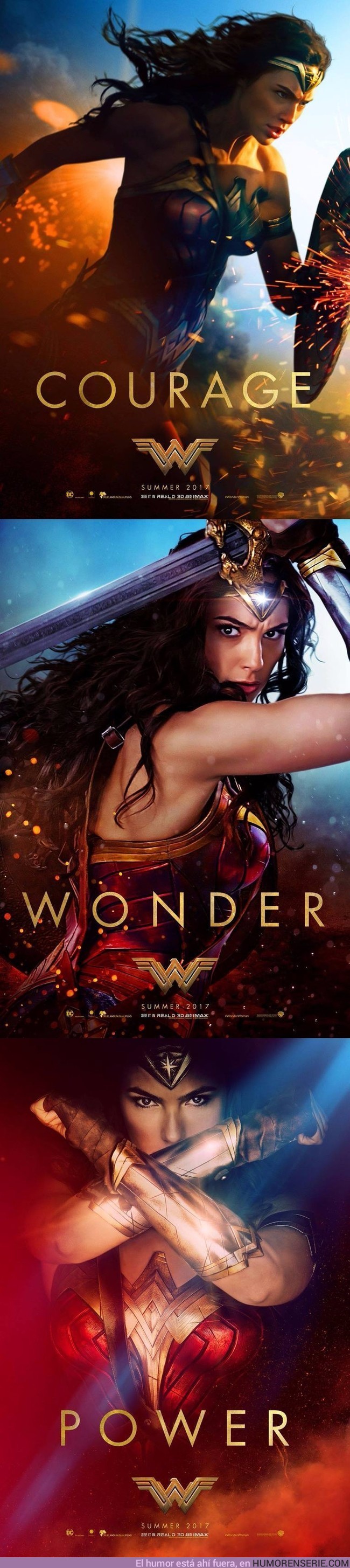 6879 - Nuevos posters de Wonder Woman