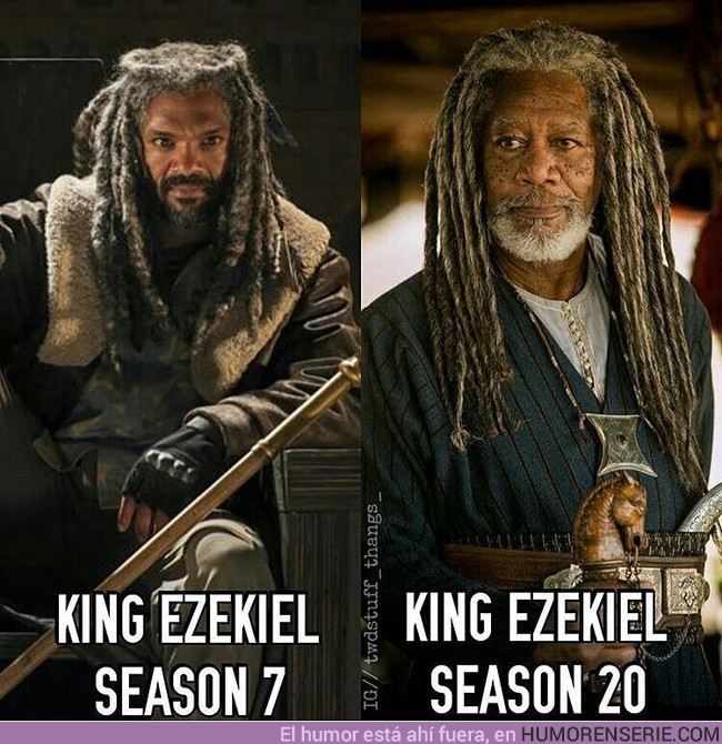 7000 - Ya sabes quien interpretará al Rey Ezequiel en la temporada 20