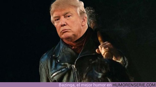 7263 - Negan amenaza a Donald Trump y esta es la respuesta del Presidente de los Estados Unidos