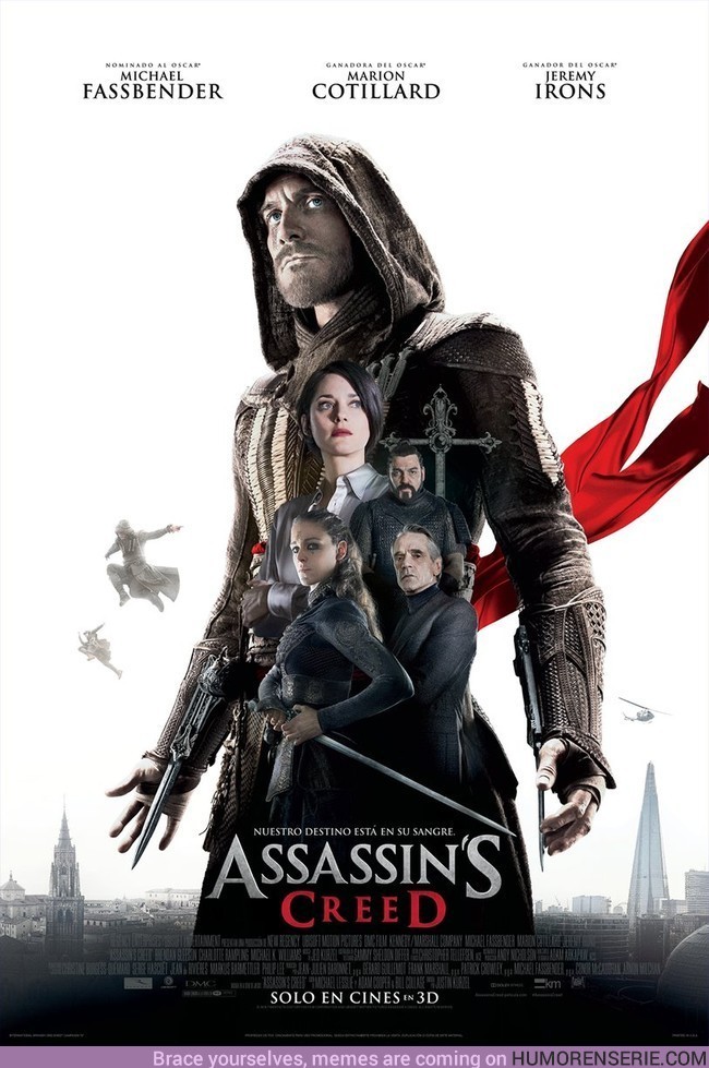 7315 - Nuevo póster de la película de Assassin's Creed