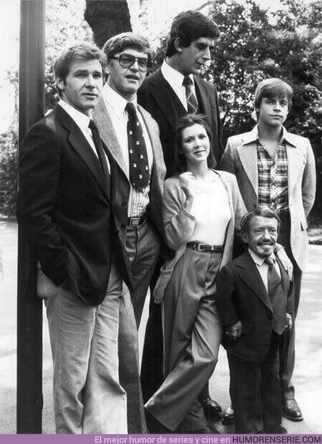 8037 - Una de las primeras fotos del casting original de Star Wars