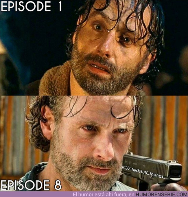 8411 - El cambio de Rick en la séptima temporada de TWD