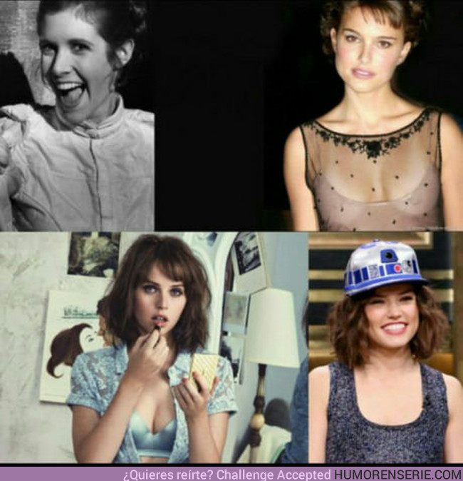 9242 - ¿Cuál de estas actrices de Star Wars es tu favorita?