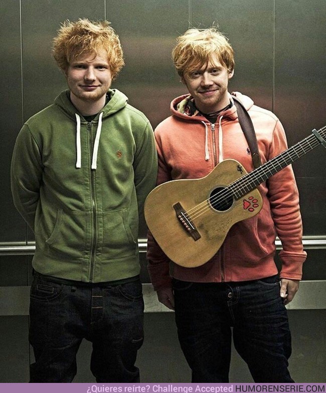 9350 - Ed Sheeran, el octavo hermano Weasley.