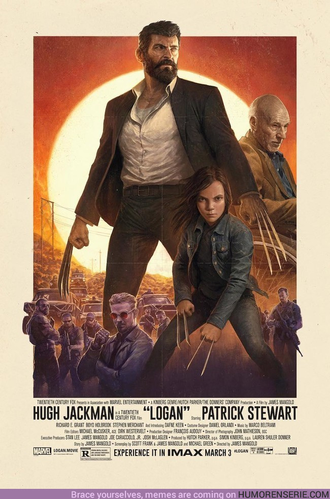 10801 - El nuevo póster de Logan parece una película de los años 80 y nos encanta