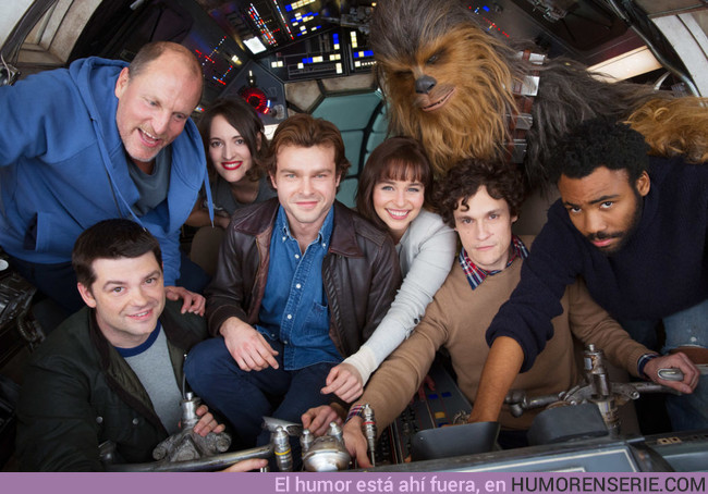 11055 - Desvelada la primera foto del spin-off de Han Solo