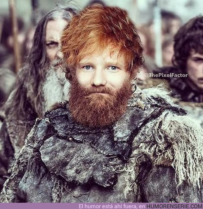 11641 - Primera imagen de Ed Sheeran en Juego de Tronos