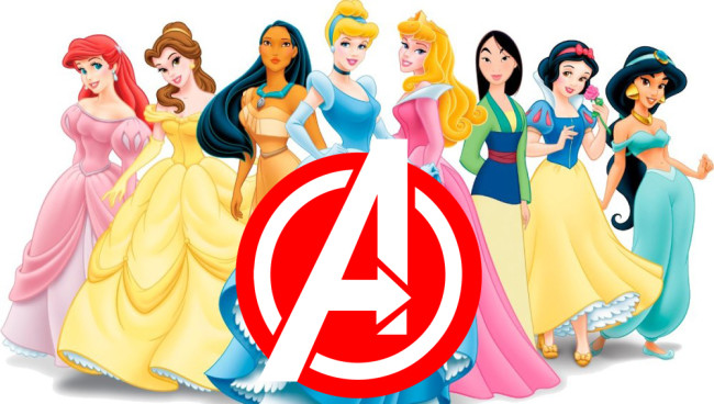 12031 - LOCURA. Disney prepara la versión femenina con princesas de Los Vengadores