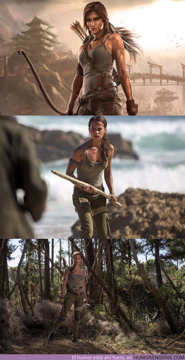 12219 - Nuevas imágenes de Alicia Vikander en la película de Tomb Raider