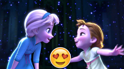 12537 - 2 bebés recrean una escena Frozen y enamoran a todo Facebook