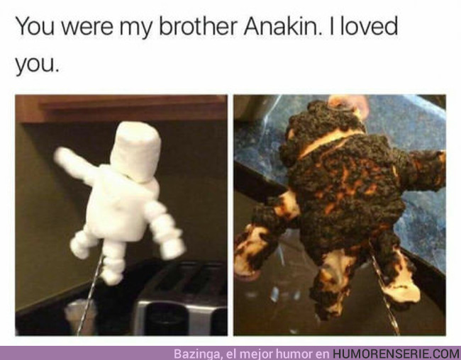 13323 - Eras mi hermano, Anakin. Yo te quería.