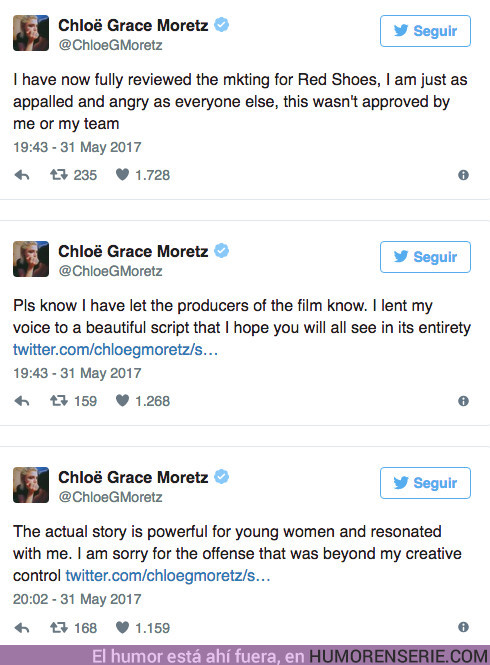 14572 - Chloë Grace Moretz y la polémica machista en el póster de su nueva película