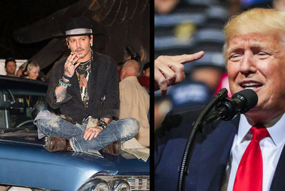 15268 - Johnny Depp la lía con una frase desafortunada sobre Donald Trump