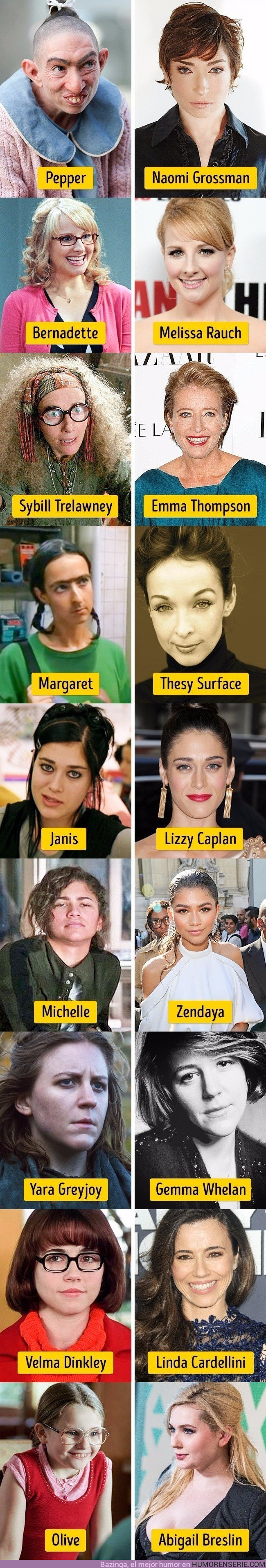 16559 - Estas 9 actrices se hicieron famosas por su papel como patito feo