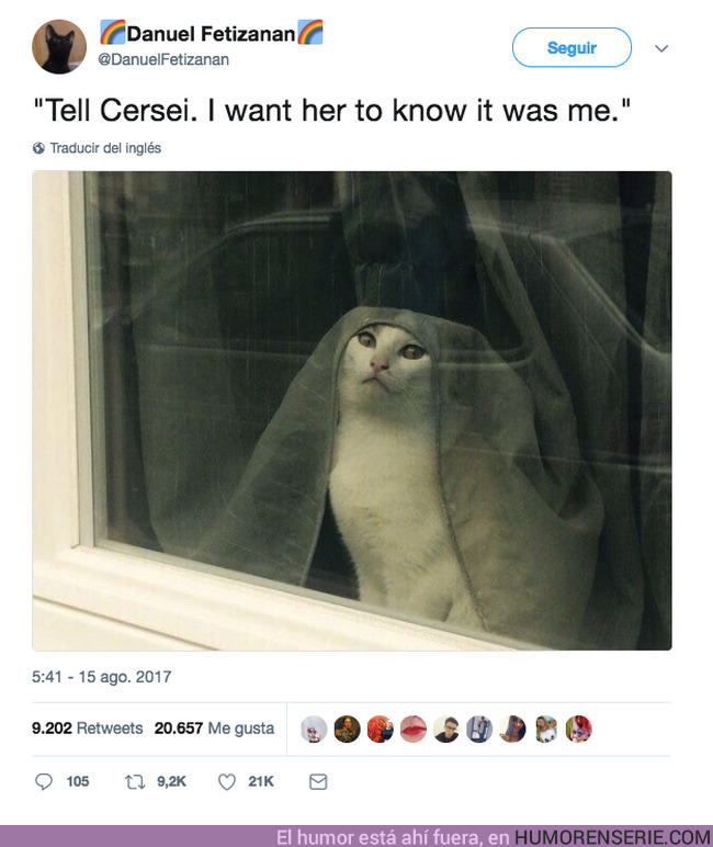 16863 - Dile a Cersei que quiero que sepa que fui yo