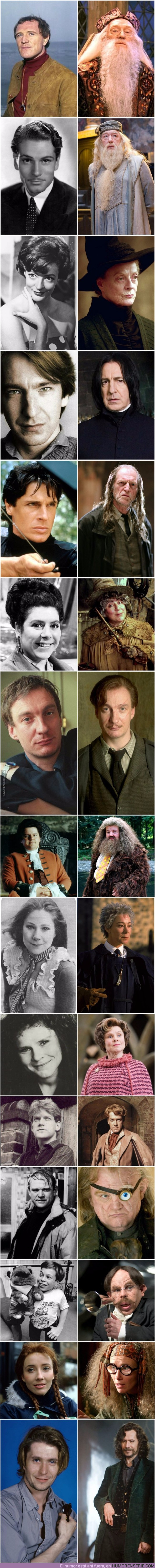 17506 - 15 Imágenes de los profesores de Hogwarts cuando eran jóvenes