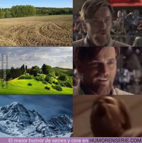 18328 - A Obi Wan le encantan los terrenos elevados