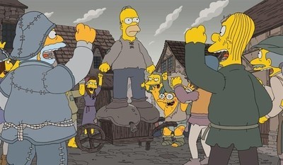 18488 - Los Simpson hacen una parodia de Juego de Tronos en el estreno de la temporada 29