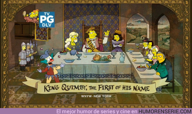18488 - Los Simpson hacen una parodia de Juego de Tronos en el estreno de la temporada 29