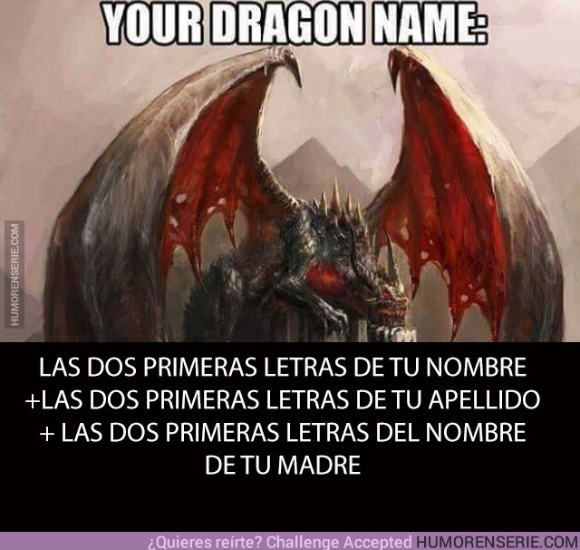 19108 - ¿Cuál es tu nombre de dragón?