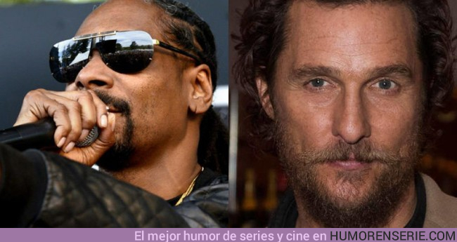 20057 - Matthew McConaughey irreconocible pillado en el rodaje de su película com Snoop Dogg