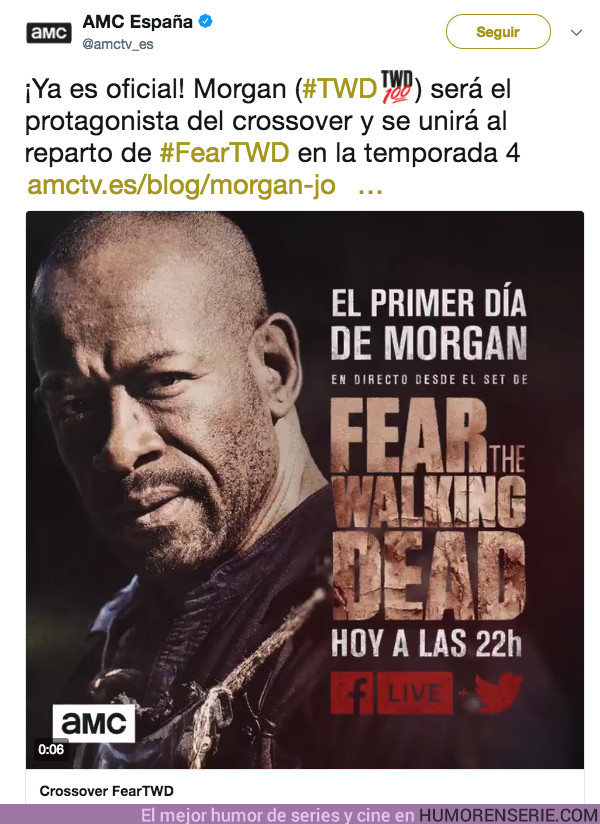 20255 - TWD: Revelado el personaje que se cambia de serie a Fear The Walking Dead