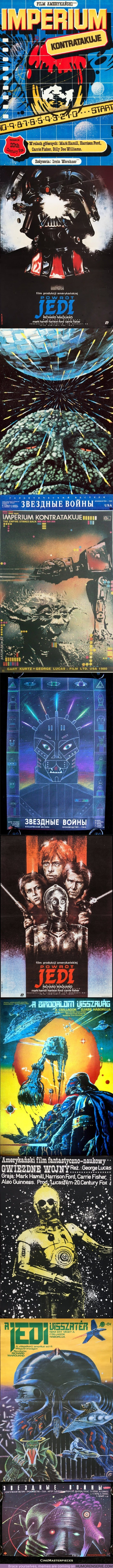 20404 - Así de increíbles eran los pósters de Star Wars en la Unión Soviética