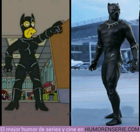 22532 - Los Simpsons ya predijeron Black Panther