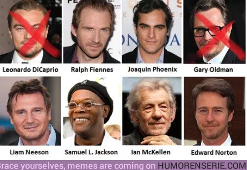 23117 - Actualizamos la lista de actores que se merecen un Oscar