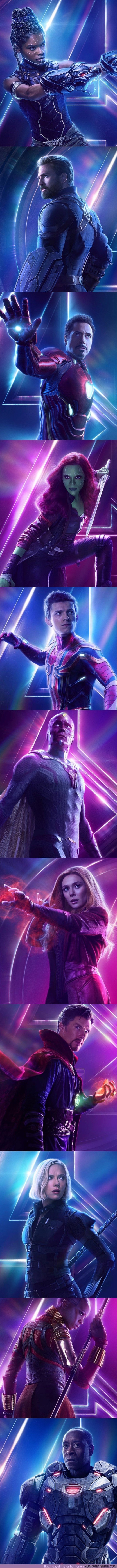 23974 - GALERÍA: Nuevos carteles de los héroes que se enfrontarán a Thanos en Infinity War