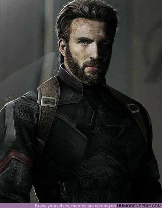 24543 - Chris Evans explica por qué el Capitán América ahora lleva barba