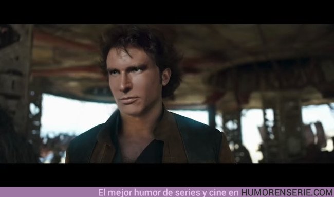 25061 - ¿Cómo sería el trailer de la nueva película de Han Solo con la cara del antiguo Han Solo?