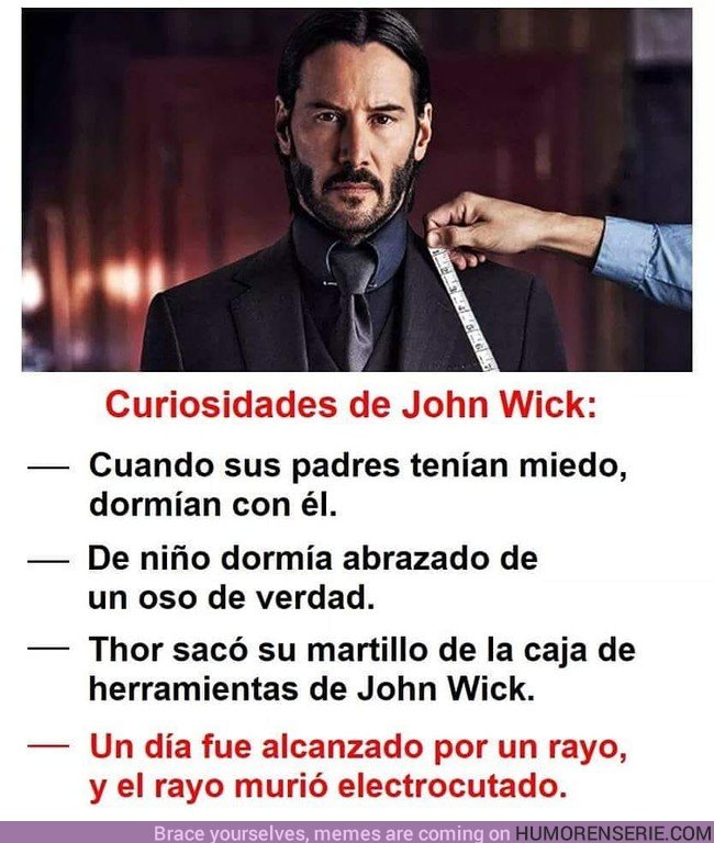 25713 - Algunas curiosidades sobre John Wick