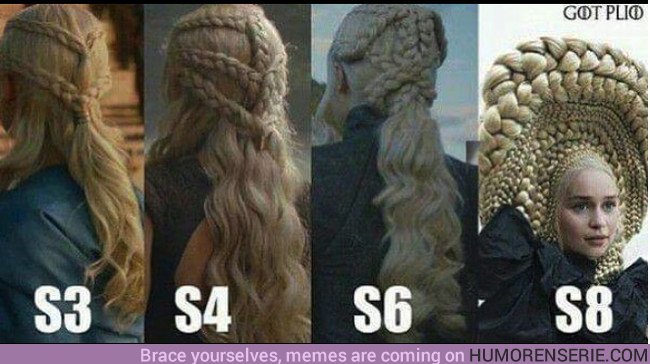 25992 - Un aplauso por los peinados de Daenerys en Juego de Tronos