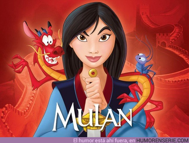 26118 - Mulan de Disney cumple 20 años desde su estreno en cines.