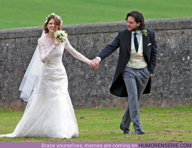 26191 - Ygritte y Jon Snow se casan en la vida real y medio reparto de 'Juego de Tronos' va a la boda