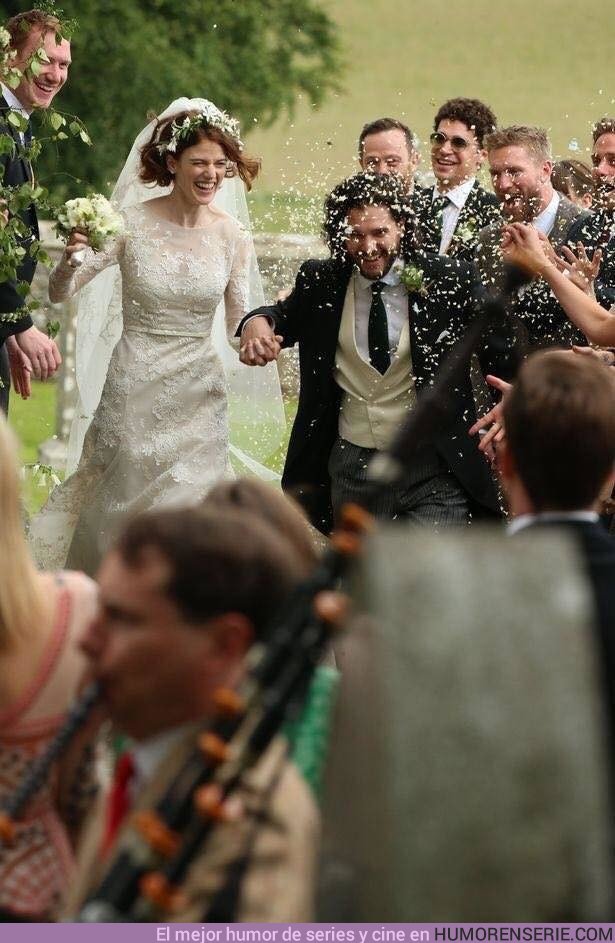 26191 - Ygritte y Jon Snow se casan en la vida real y medio reparto de 'Juego de Tronos' va a la boda