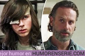 26193 - Así reaccionó Carl a la noticia de que Rick abandona The Walking Dead