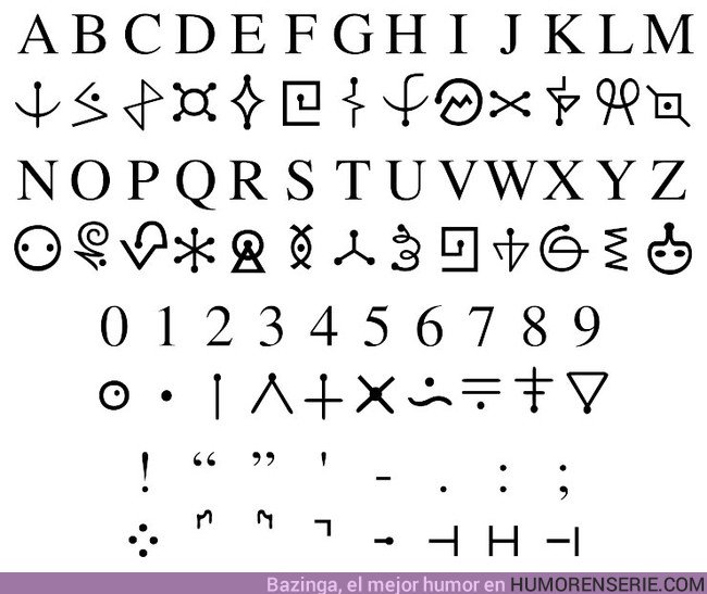 26686 - Futurama tenía dos lenguajes alfanuméricos propios y uno de los dos nunca lo descrifró nadie