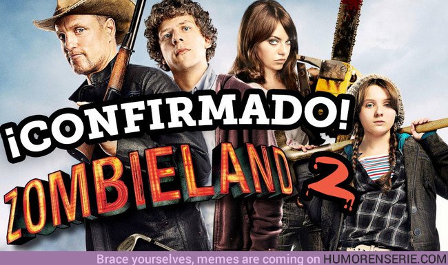 26766 - Confirmado: 'Zombieland 2' se estrena a finales de 2019 y el hype es real