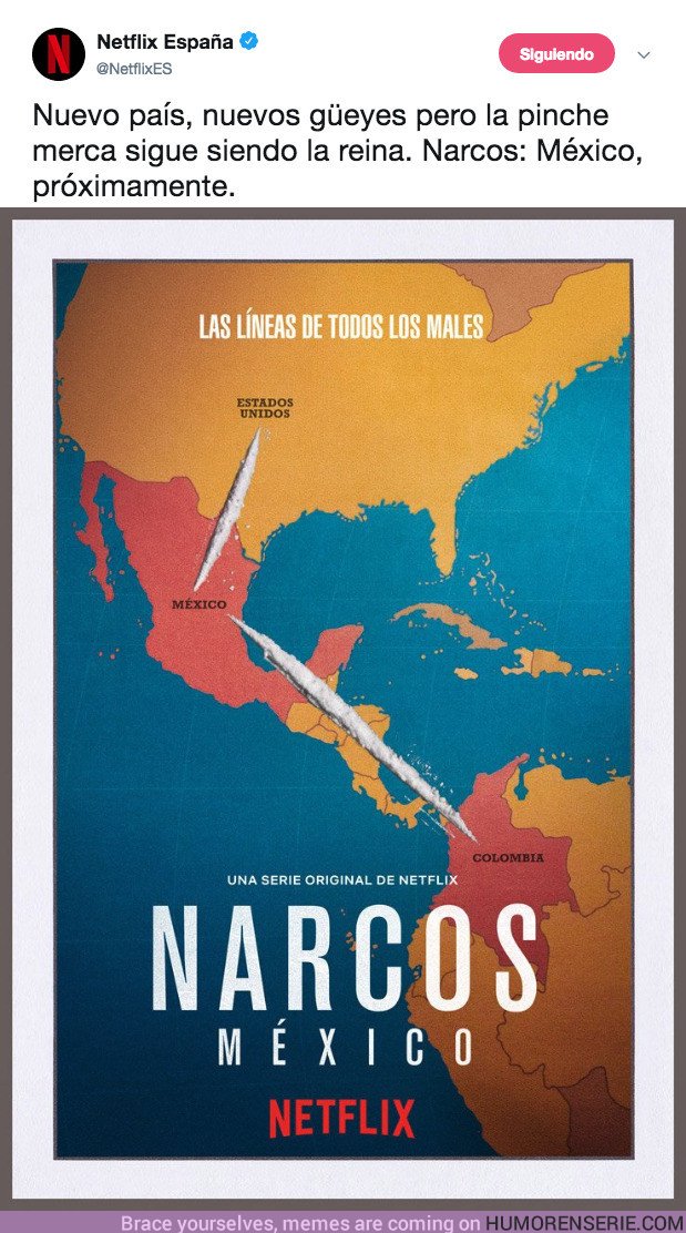 26810 - ¡Ojo al póster de la nueva temporada de Narcos!
