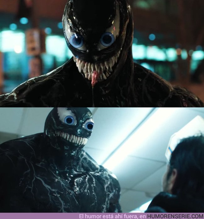 27167 - Asi sería Venom si tuviera ojos. La verdad es que pierde bastante encanto