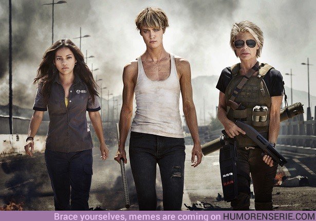 27183 - Las mujeres de la nueva película de 'Terminator' no están para tonterías