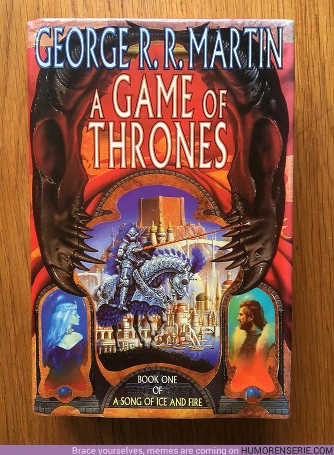27386 - Un 6 de agosto de 1996 salía a la venta en EE UU una novela de @GRRMspeaking llamada 'A Game of Thrones'. Lo demás, es historia.