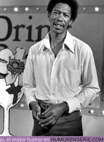 28301 - Parecía imposible pero es una foto de un joven Morgan Freeman